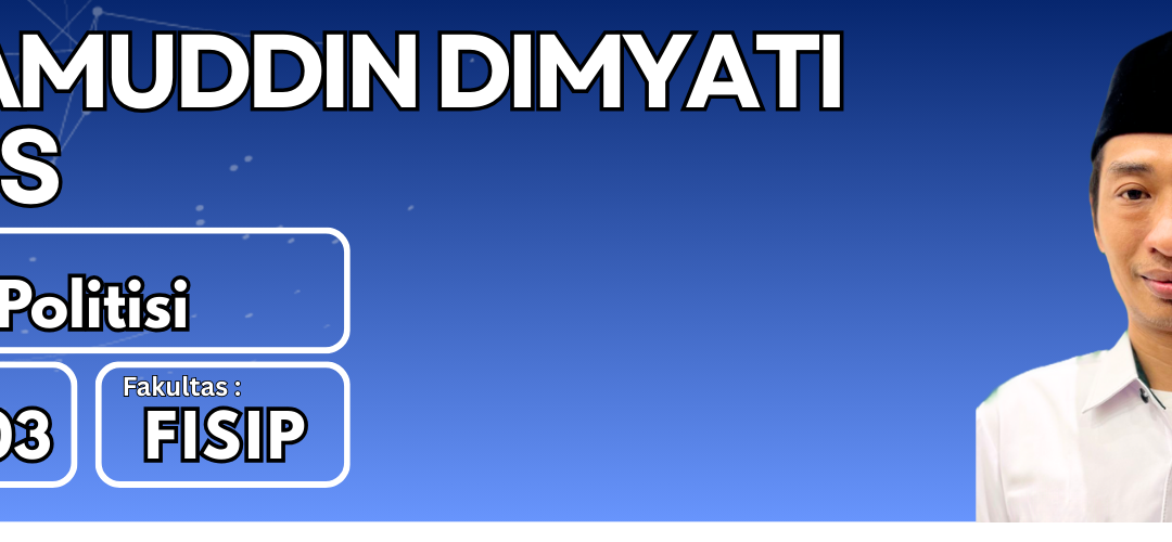 H. Alamuddin Dimyati Rois, S.Sos.