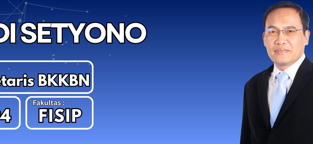 Prof. Budi Setyono, S.Sos., M.Pol. Admin., Ph.D.