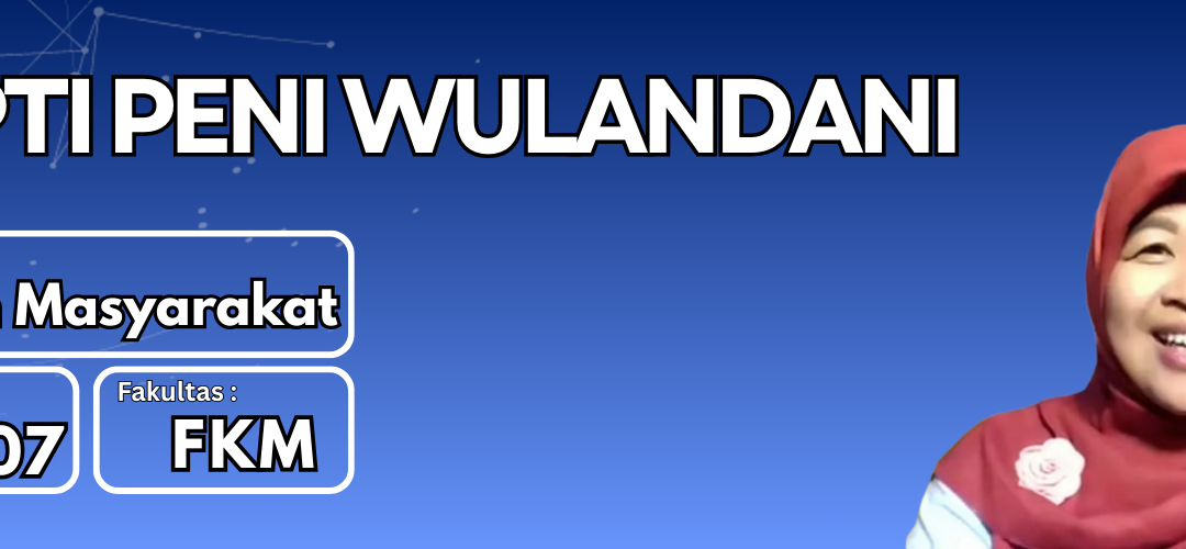 Septi Peni Wulandani, S.KM.