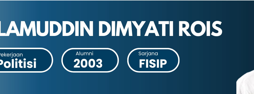 H. Alamuddin Dimyati Rois, S.Sos.