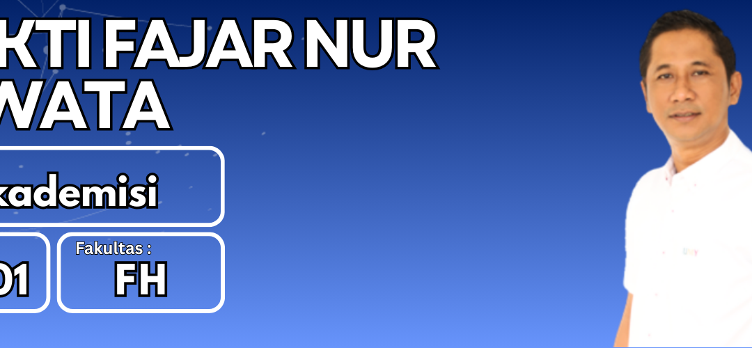 Prof. Dr. Mukti Fajar Nur Dewata, S.H., M.Hum.