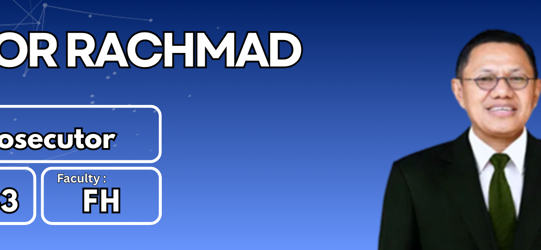 Dr. Noor Rachmad, S.H., M.H.