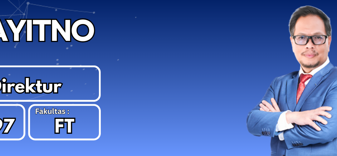 Ir. Prayitno, S.T., MBA., IPA., ASEAN Eng., APEC Eng.